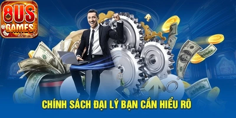 Hình ảnh giao diện hệ thống đại lý 8us hiện đại, trực quan